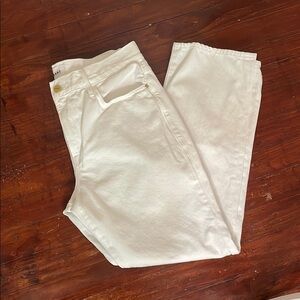 Frame Denim White Jeans